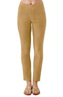 Gretchen Scott Designs Cotton / Spandex GripeLess Pants - Solid - Khaki