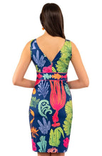Load image into Gallery viewer, Gretchen Scott Designs The Harlot Dress - Sea Sway - Navy - Large
