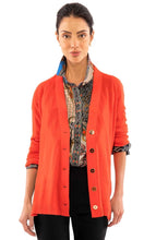 Load image into Gallery viewer, Gretchen Scott Designs Grosgrain Heaven Cardigan Solid
