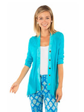Load image into Gallery viewer, Gretchen Scott Designs Grosgrain Heaven Cardigan Solid
