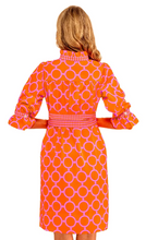 Load image into Gallery viewer, Gretchen Scott Designs Outta Sight Tunic Dress - Dip &amp; Dot - Pink/Orange
