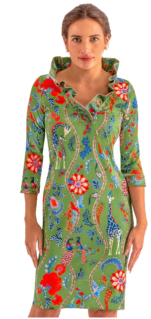 Gretchen scott ruffneck dress deals