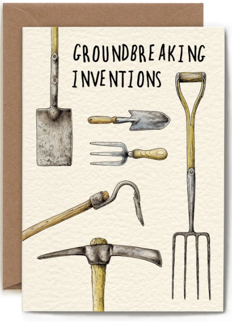 Groundbreaking Inventions Greeting Card