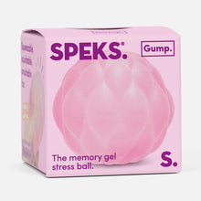 Load image into Gallery viewer, pink stress ball in branded packaging box
