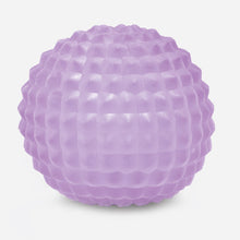 Load image into Gallery viewer, purple stress ball with scale shaped texture
