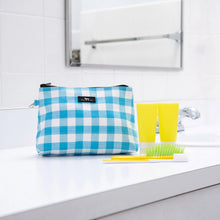 Load image into Gallery viewer, Scout Pouchworthy Pouch - Amethyst &amp; White Check
