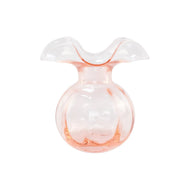 Vietri Hibiscus Pink Glass Bud Vase
