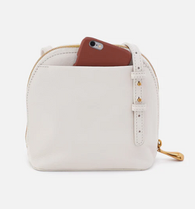 HOBO Nash Crossbody - Pebbled Leather - White