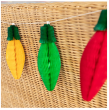 Load image into Gallery viewer, Hester &amp; Cook Honeycomb Paper Tapered Christmas Lights - S/4
