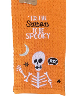 Load image into Gallery viewer, Halloween Waffle Towel - Final Sale
