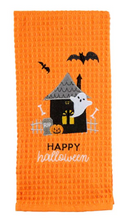 Load image into Gallery viewer, Halloween Waffle Towel - Final Sale
