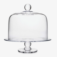 Simon Pearce Hartland Cakeplate and Dome Set - Medium