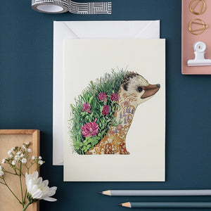 Hedgehog Greeting Card