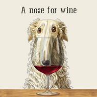 Hester & Cook A Nose for Wine Napkins