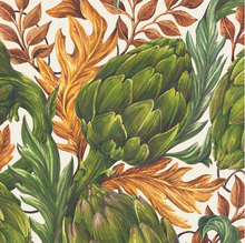 Load image into Gallery viewer, Hester &amp; Cook Autumnal Artichokes Paper Napkins
