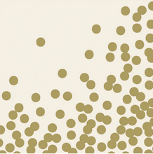 Load image into Gallery viewer, Hester &amp; Cook Gold Confetti Paper Napkins
