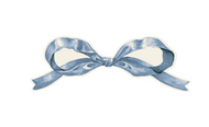 Hester & Cook Heirloom Blue Bow Table Accent - Pack of 12