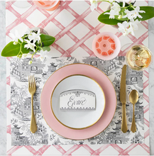Load image into Gallery viewer, Hester &amp; Cook Pink Lattice Runner - 20" x 25'
