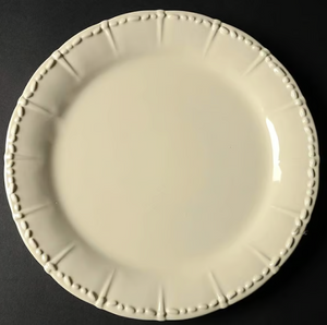 Historia Dinner Plate - Parchment - FINAL SALE