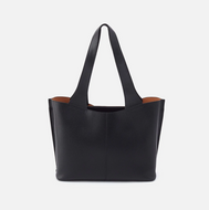 HOBO Vida Tote in Micro Pebble Leather - Black - FINAL SALE