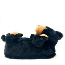 Load image into Gallery viewer, Homer the Black Bear Kid&#39;s Slippers
