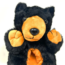 Load image into Gallery viewer, Homer the Black Bear Kid&#39;s Slippers
