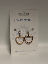 Load image into Gallery viewer, Horse Bit w/ Pearl Earrings
