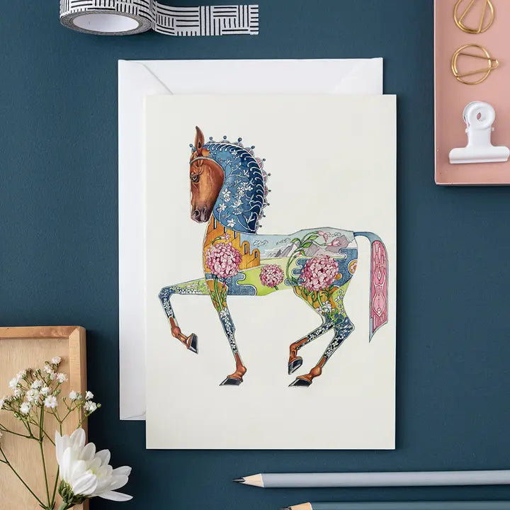 Horse Greeting Card