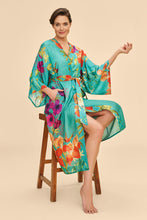 Load image into Gallery viewer, Hummingbird at Dusk Kimono Gown
