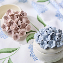 Load image into Gallery viewer, two Hydrangea Trinket Jewelry Boxes
