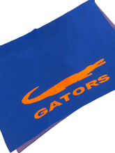 Load image into Gallery viewer, Florida Gators Blanket - Royal Blue w/ Orange
