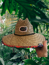 Load image into Gallery viewer, UF Florida Gators Lined Straw Hat

