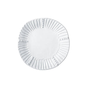 Vietri Incanto Salad Plate - White