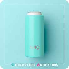 Load image into Gallery viewer, graphic with the text cold 9+ hours hot 3+ hours
