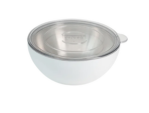 Insulated Small Serving Bowl (.625Q) - White Icing