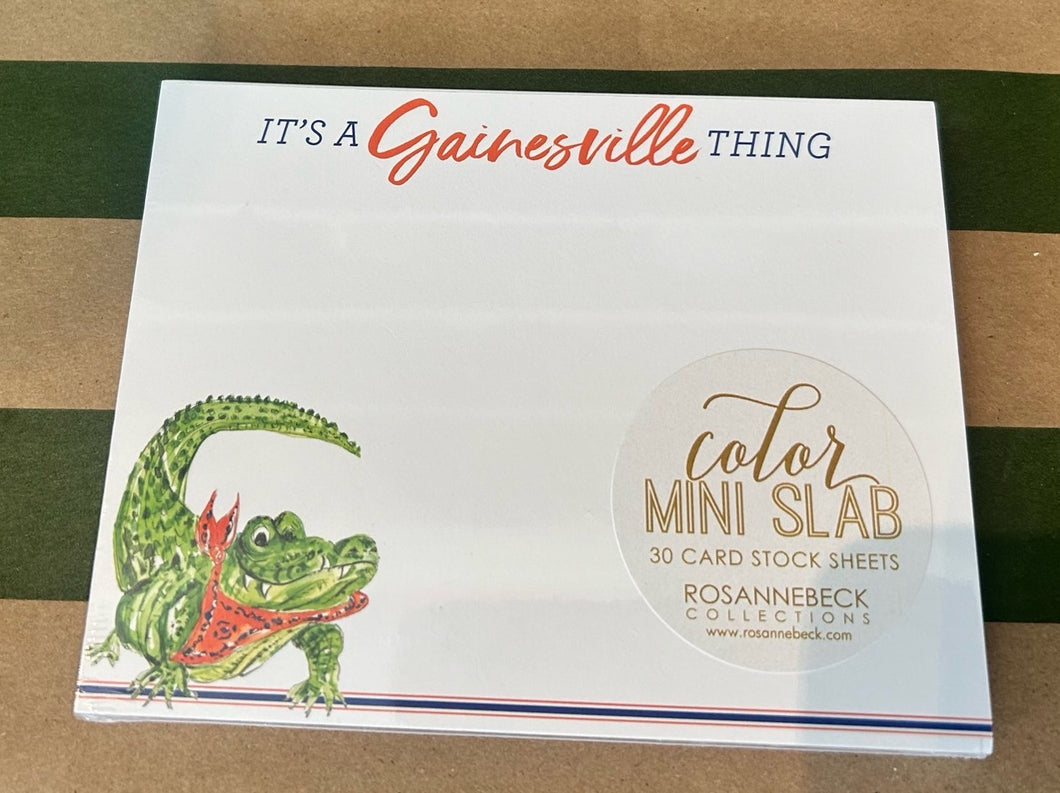 It's a Gainesville Thing Gator Mini Slab Pad