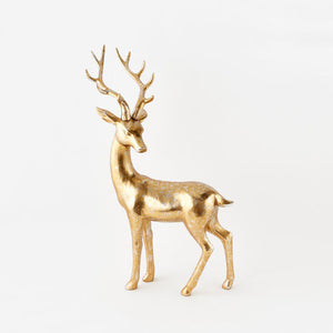 Standing Gold Deer - 36.75"
