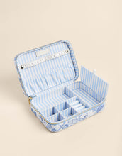 Load image into Gallery viewer, Spartina 449 XL Jewelry Travel Case Garden Toile

