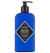 Load image into Gallery viewer, Black and blue bottle of Jack Black Beard Lube Conditioning Shave
