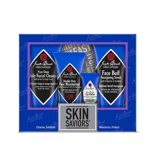 box with items in the Jack Black Skin Saviors Skin Saviors