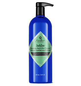Jack Black JackZen Renewing Body & Hair Cleanser bottle
