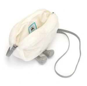 Jellycat Amuseables Cream Heart Bag