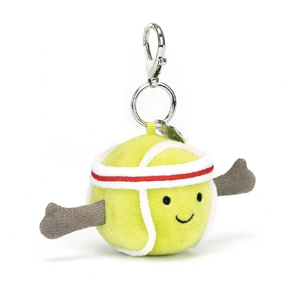 Jellycat Amuseable Sports Tennis Bag Charm