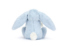 Load image into Gallery viewer, Jellycat Bashful Baby Blue Bunny Soother
