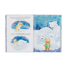 Load image into Gallery viewer, Illustrations from Jellycat Bartholomew Bear and the Snow Giants Book
