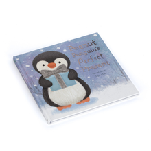 Load image into Gallery viewer, Jellycat Peanut Penguin's Perfect Present Book cover
