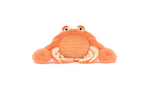 Load image into Gallery viewer, Plush crab toy on a white background
