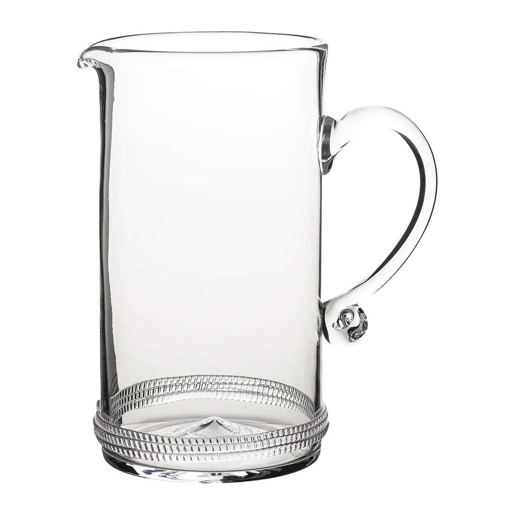 Juliska Dean Glass Pitcher