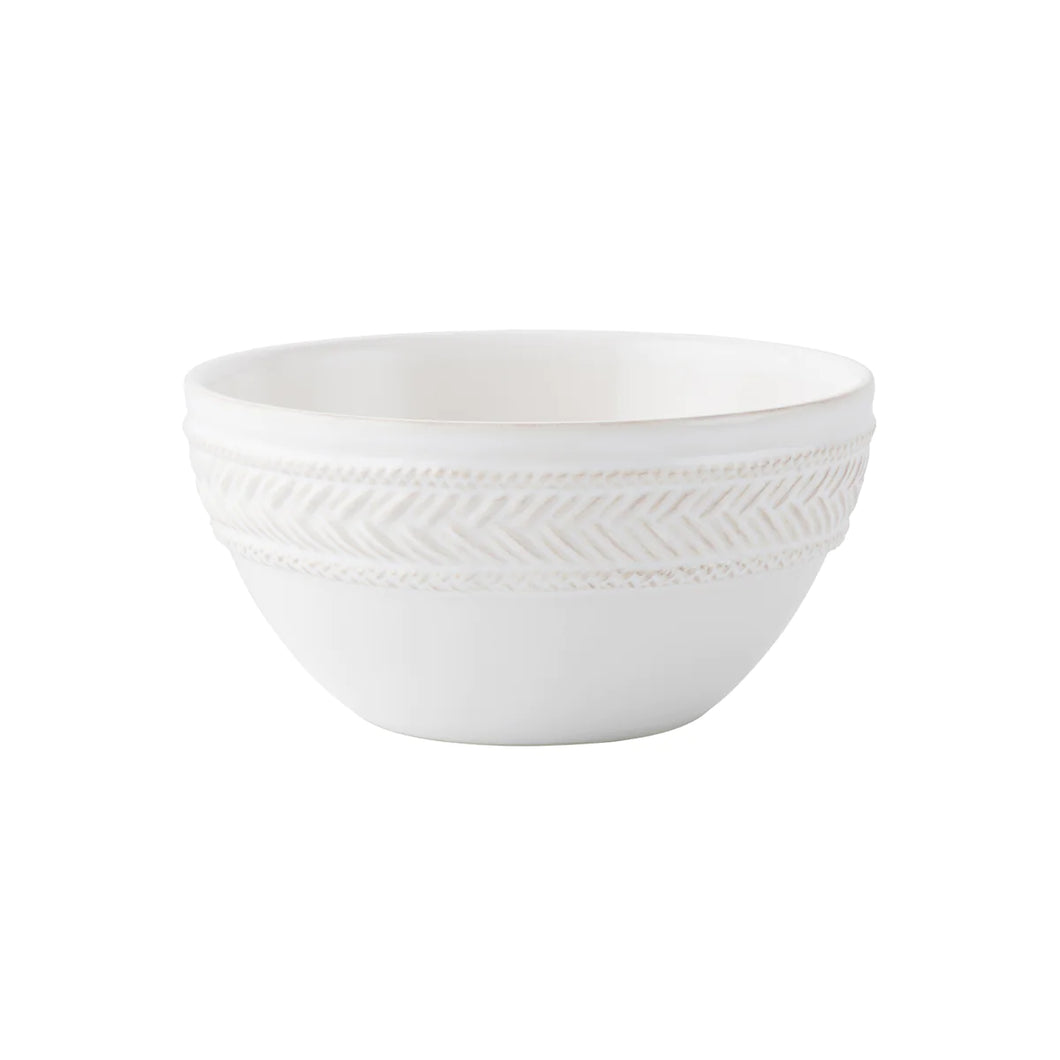 Juliska Le Panier Cereal Bowl - Whitewash