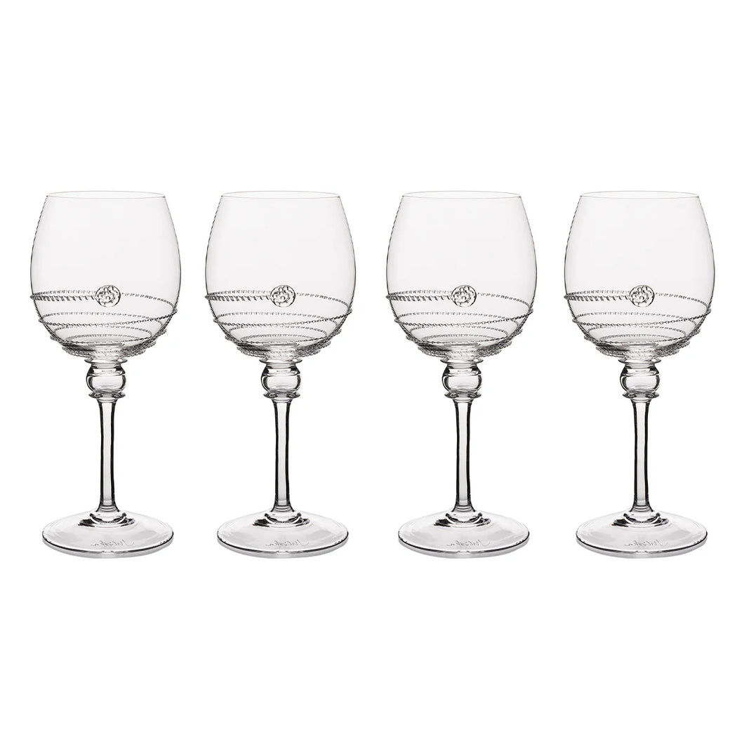 Juliska Amalia Full Body White Wine Glass - Set/4